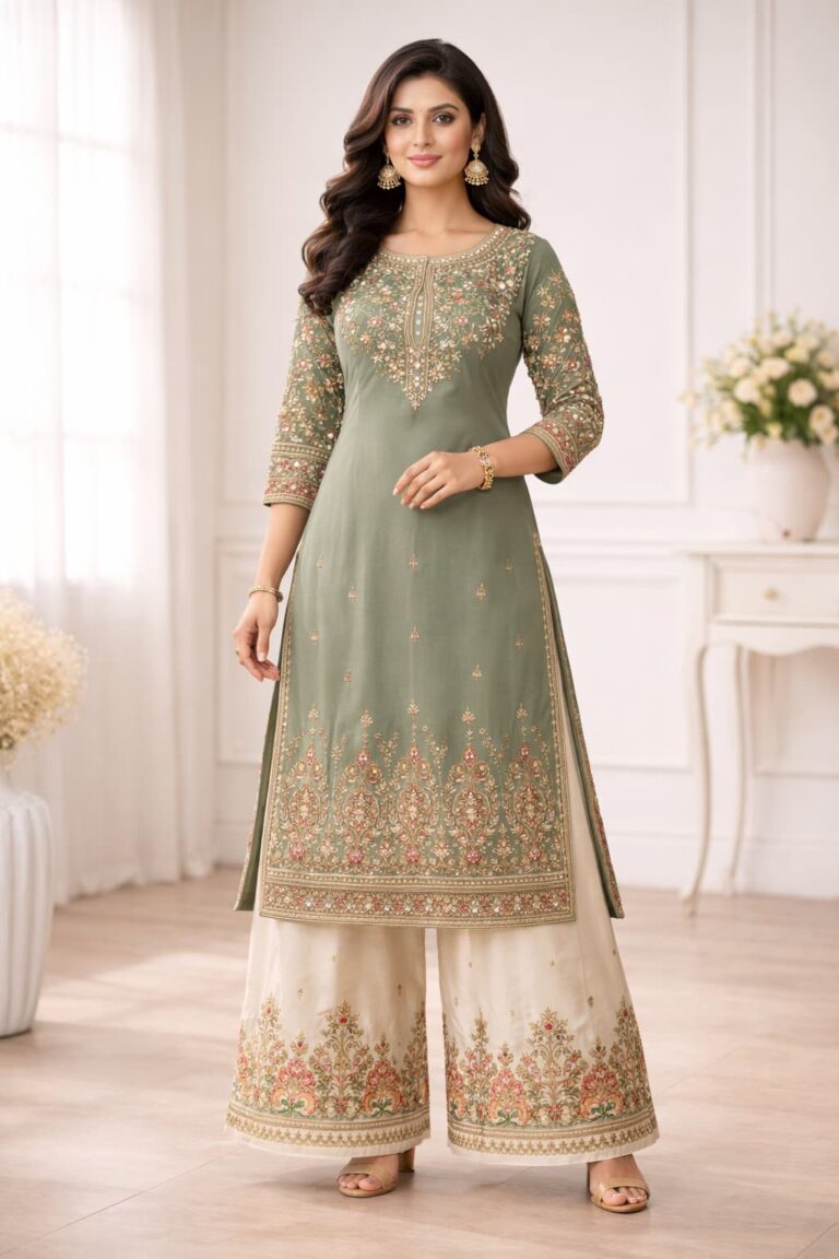 elegant indian woman in traditional attire