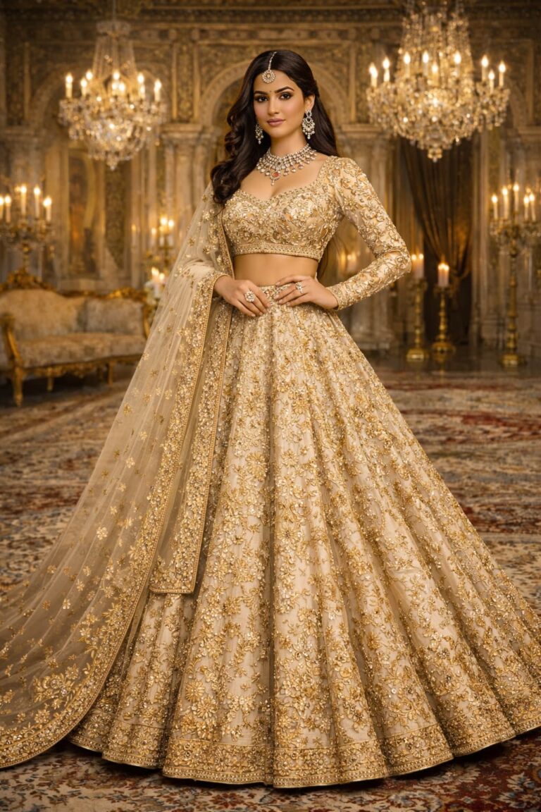 elegant in cream and gold