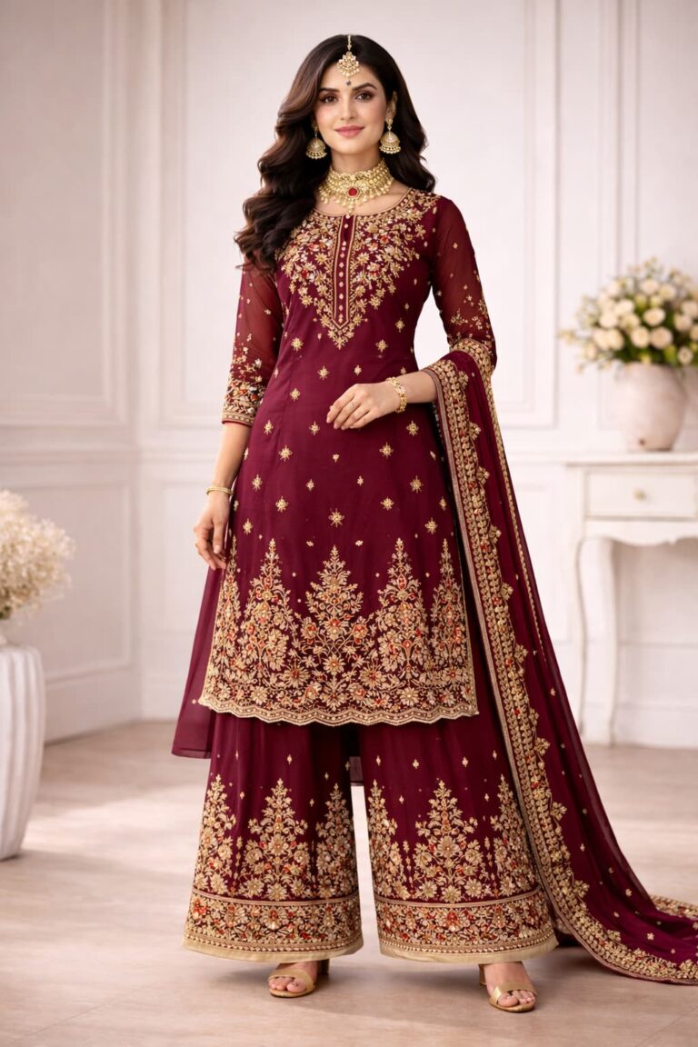 kurtiwithplazzo image2