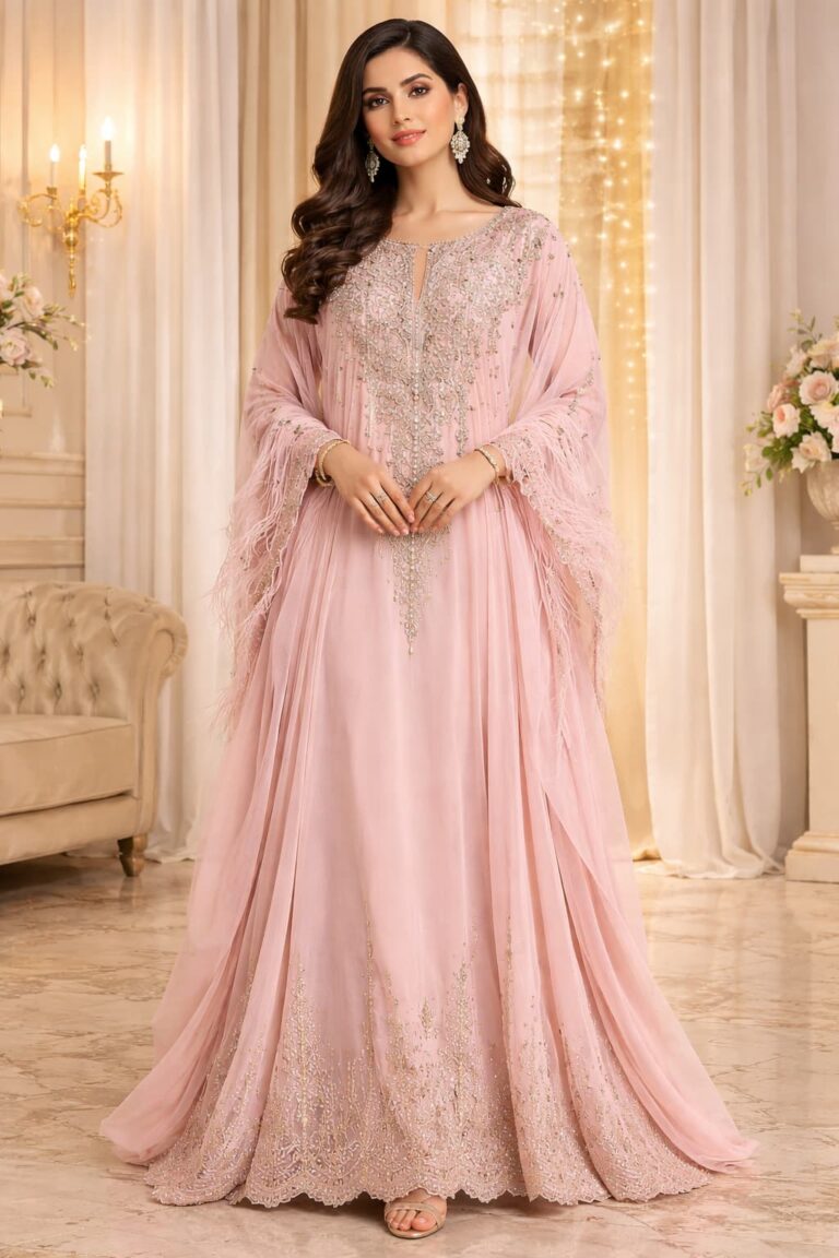 embroidered kaftan boutique desigaFull length designer kaftan with premium custom stitchingn