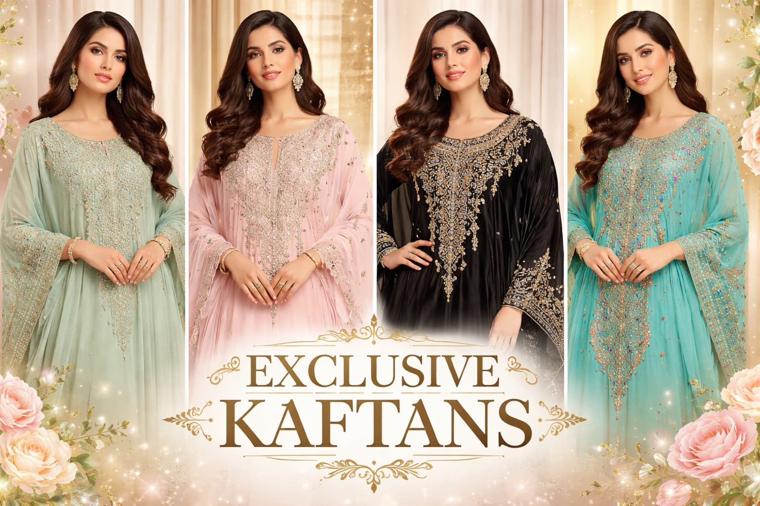 Designer kaftan stitching service for women